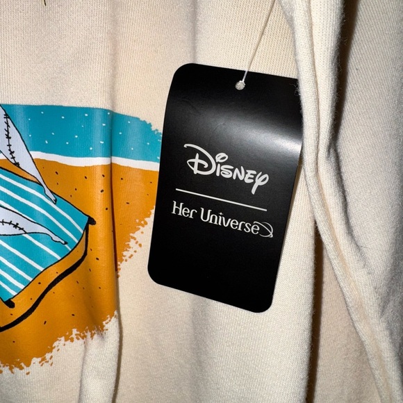 Her Universe Cream Nightmare Before Christmas Sweatshirt - Picture 4 of 5